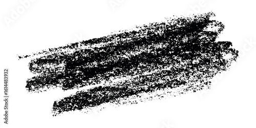 Brush paint stroke texture swatch Hand painted background Ink scribble dab clipart Paint smudge for tags and stamps design