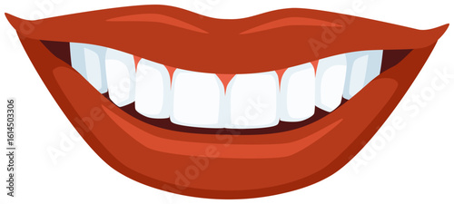 Wallpaper Mural Smiling Mouth Icon Torontodigital.ca