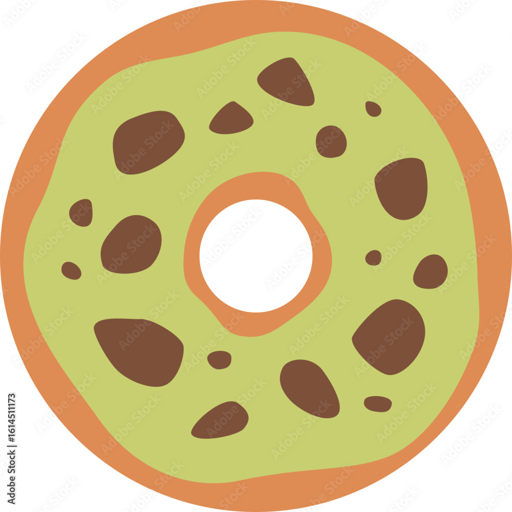 Fototapeta premium Donut element
