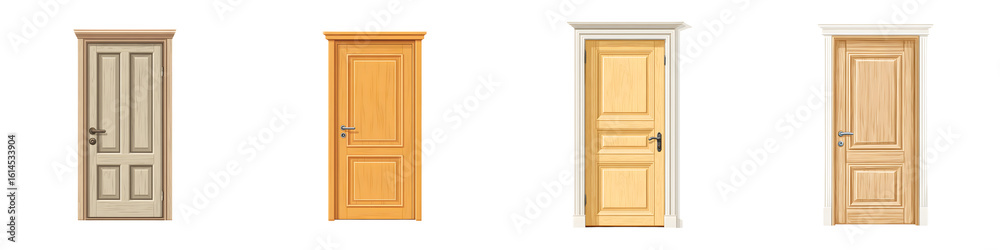 Wooden Door Collection: Interior Design Elements for Architecture Projects Wooden Door Collection: Interior Design Elements for Architecture Projects