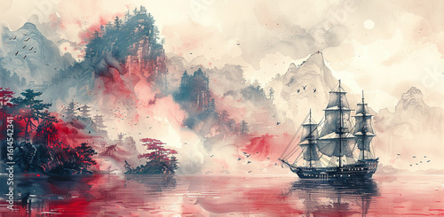 abstract watercolor background