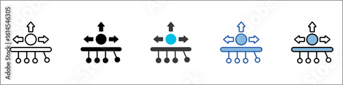 Kinematic Icon Pack Mulstistyle Illustration