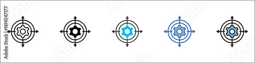 Impact Icon Pack Mulstistyle Illustration