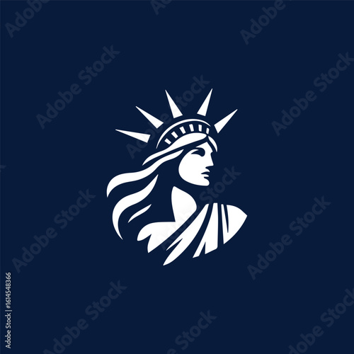 Liberty lady logo