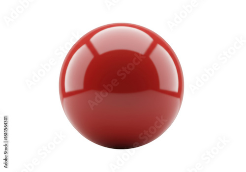 A shiny red sphere isolated on a transparent background Free Download A shiny red sphere isolated on a transparent background - GFXLoad