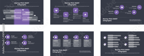 Startup SWOT Analysis Infographic Pitch Slides