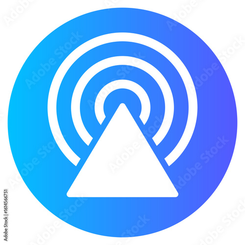 signal gradient icon