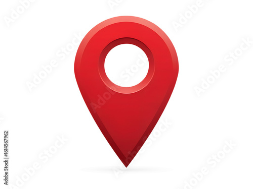 Bright Red Location Pin Pointer Symbol Isolated on Transparent Background Free Download Bright Red Location Pin Pointer Symbol Isolated on Transparent Background - GFXLoad