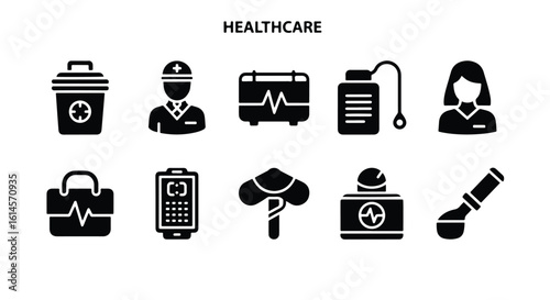  Finance & Banking Icon Set � Editable line icons of piggy banks, safes, dollar signs, credit cards, coins, wallets, and ATMs.