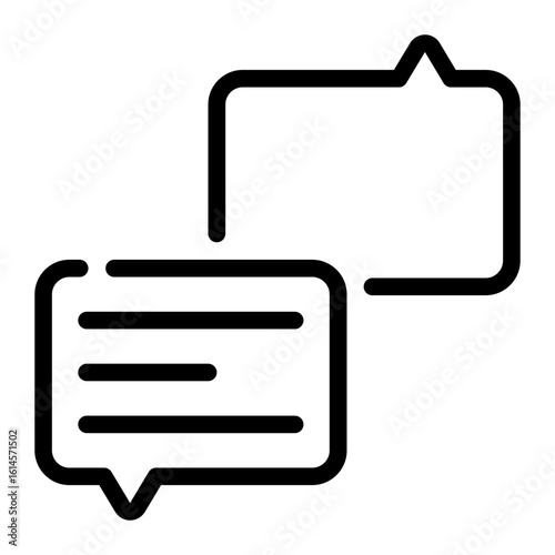 comments line icon