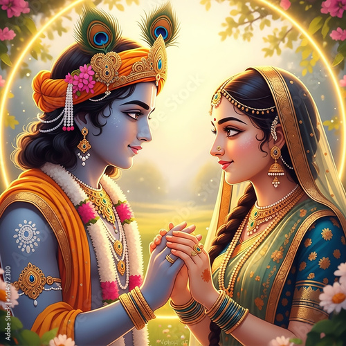 ivine Love: Radha and Krish...