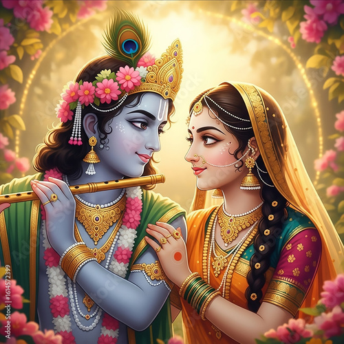 ivine Love: Radha and Krish...