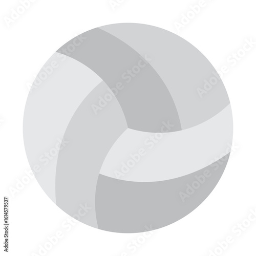 Volleyball Vector Flat Icon Design