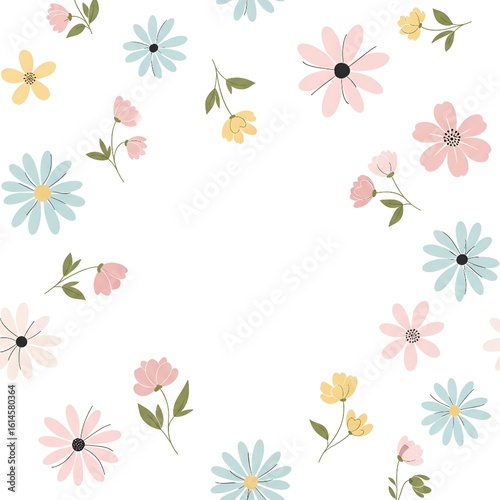 Colorful flower background