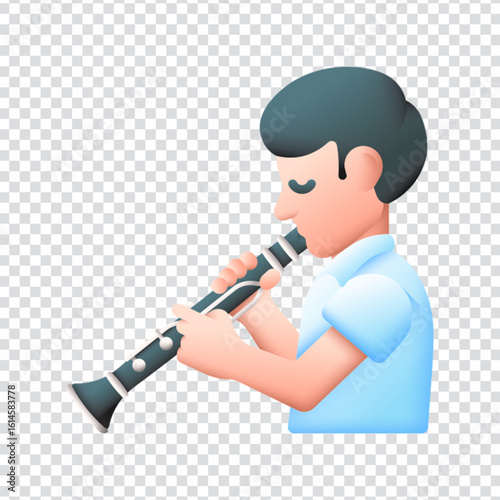 Clarinetist Musician Design