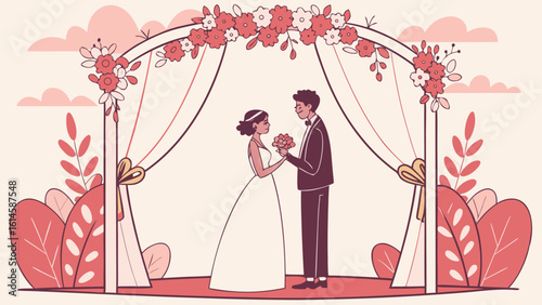 bride and groom