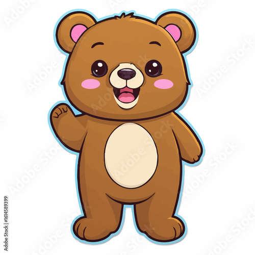 Huggable bear 40.eps Vinyl Design