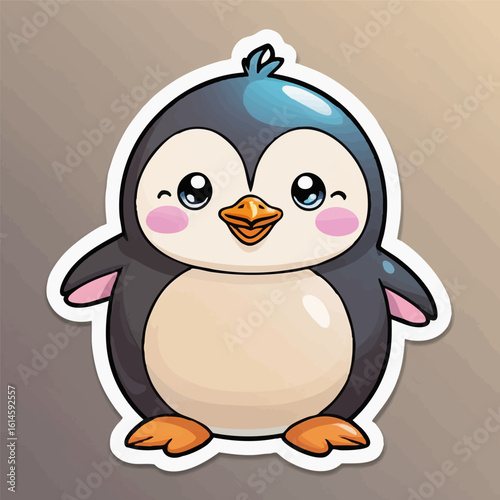 Huggable penguine Vinyl Design
