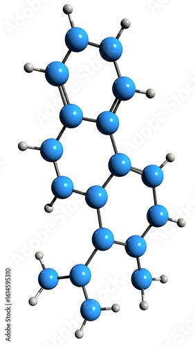 3D chemical structure of a molecule (5)