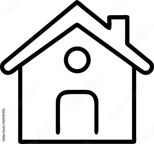 home icon, House icons, Home icon collection. Flat style houses symbols for apps and websites on whit background