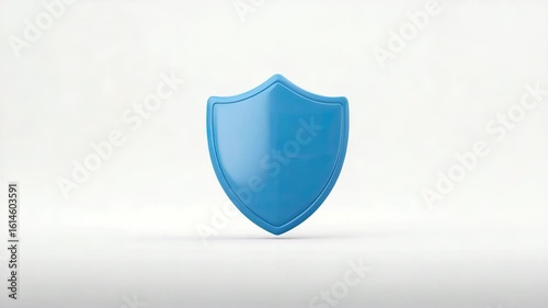 Blue shield icon representing strong protection and advanced security