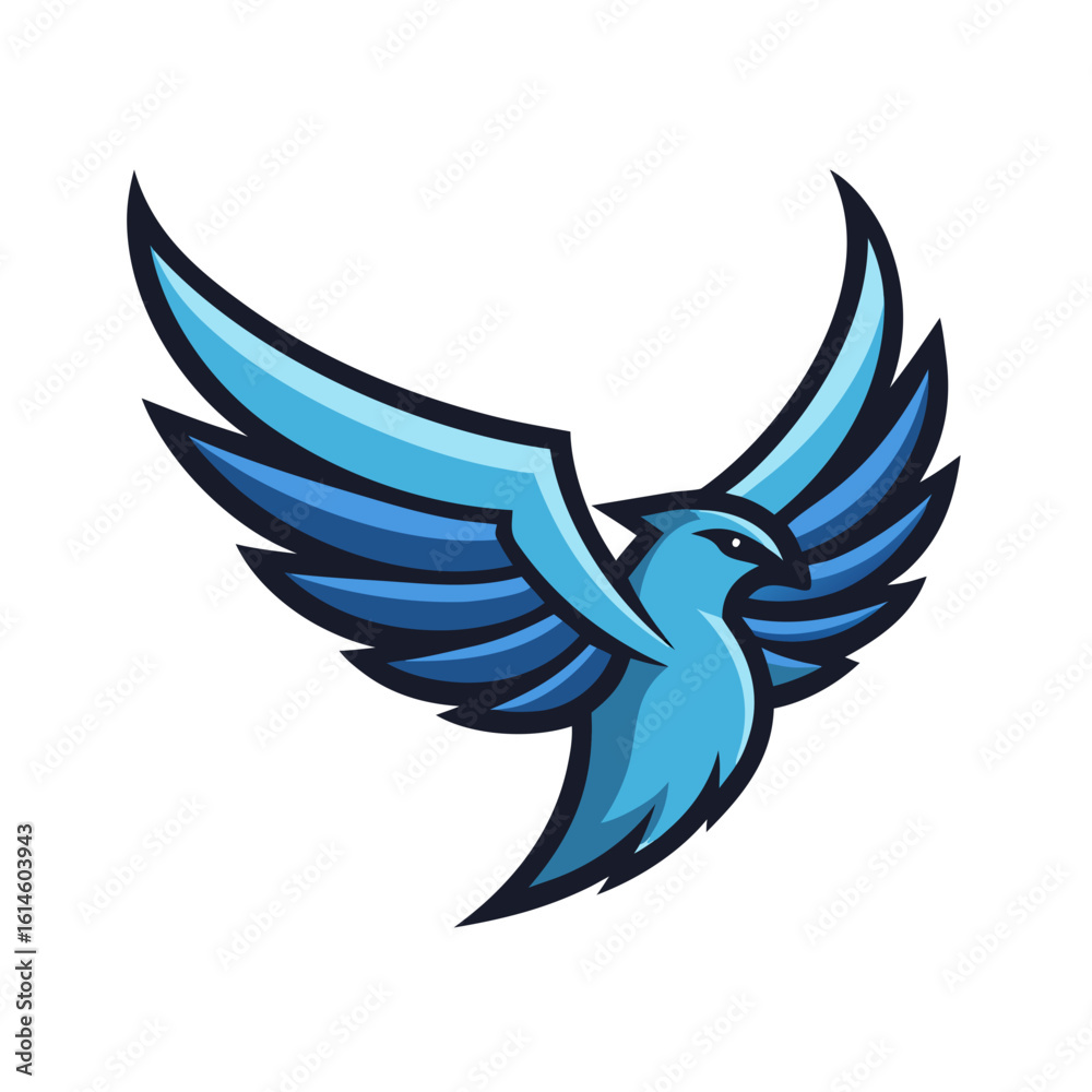 Obraz premium dove with wings