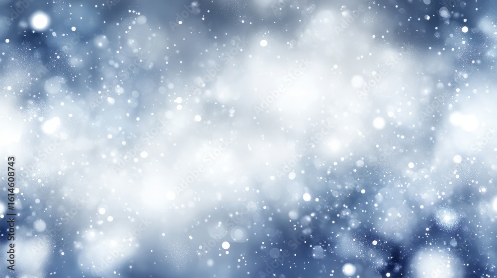 Fototapeta premium Soft Abstract Background with Out of Focus Bokeh Effect in Blue