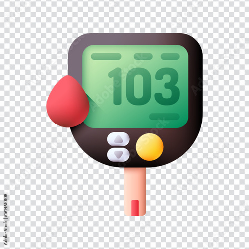 Glucometer Diabetes Medical Design