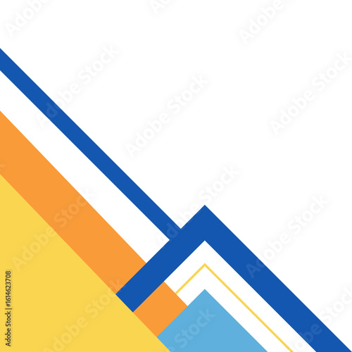 Free Download Geometric Corner Shape - GFXLoad