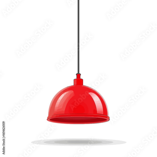 red bell isolated on white