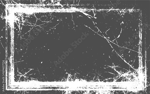 abstract texture square set dots mesh crack fingerprint, Different distressed black grain texture. Distress overlay vector transparent background.