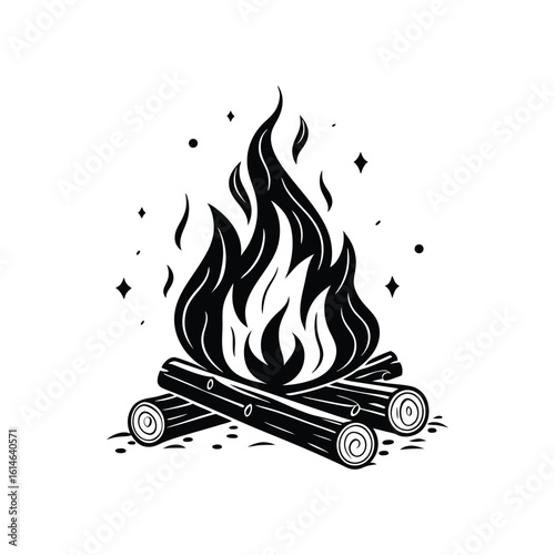 campfire vector