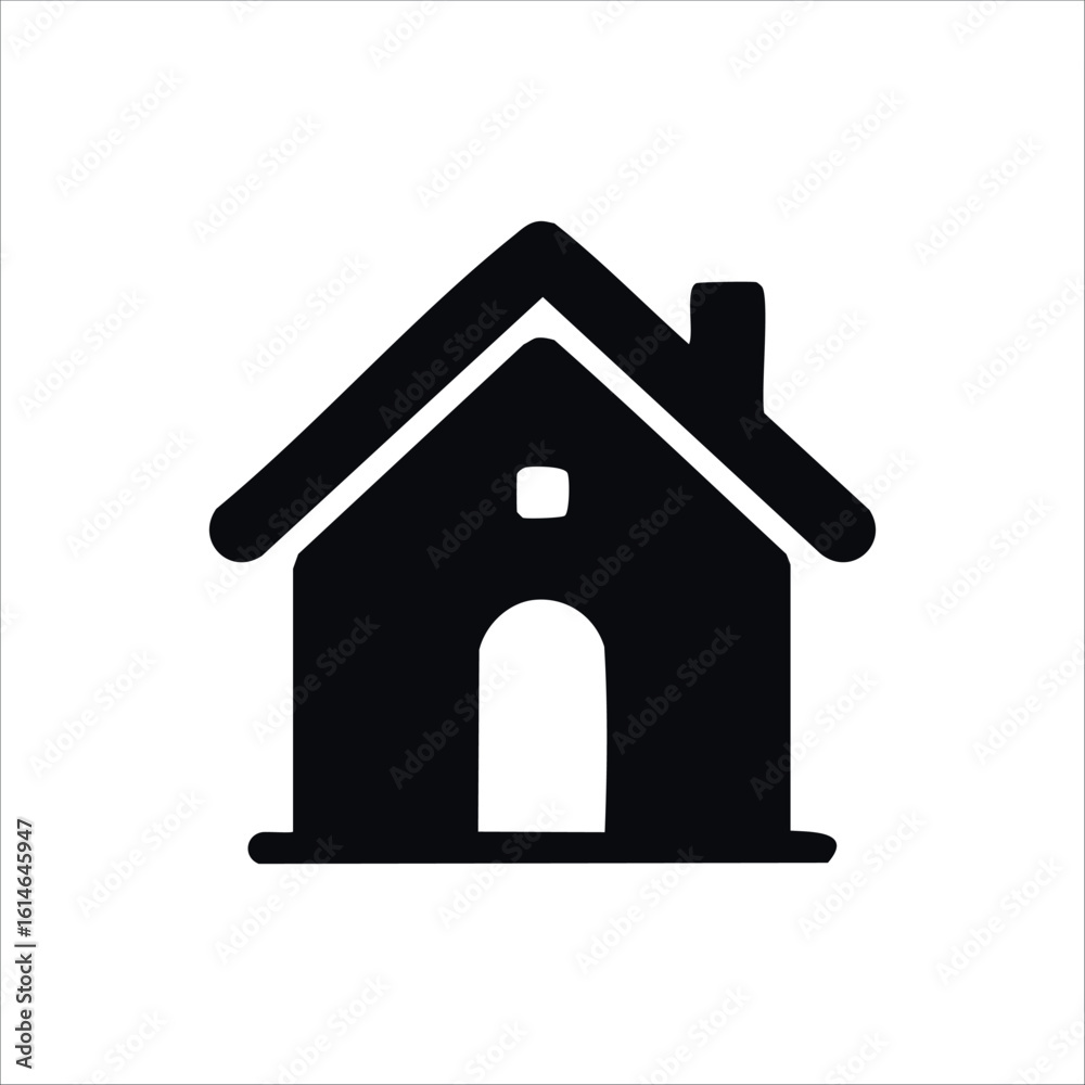 Minimalist and simple home icon design.
Minimalist and simple home icon design.