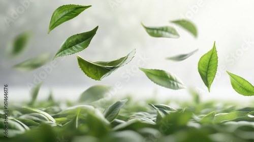 hojicha green tea tea leaves