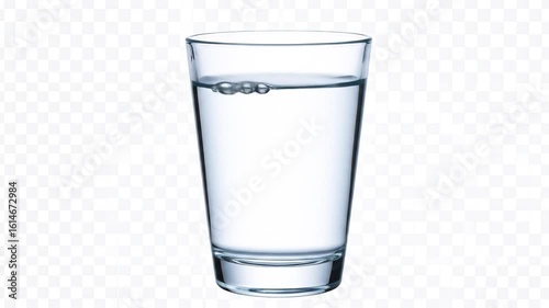 Water Pouring into Glass: Simple, Clean, and Clear