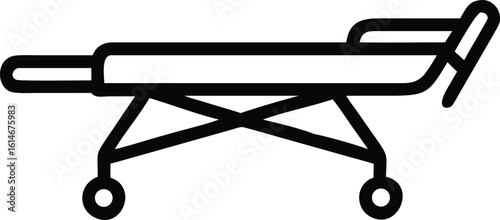 Detailed Silhouette of a Running Horse black white background