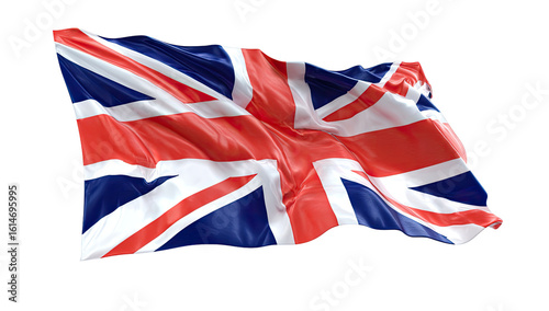 Waving Union Jack flag (3)