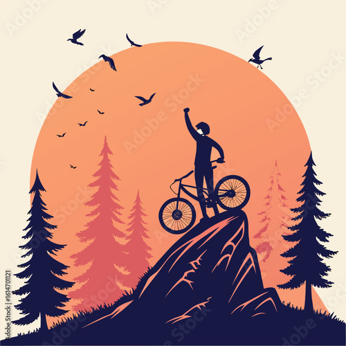 Victory Atop the Peak With Courage and a Bike