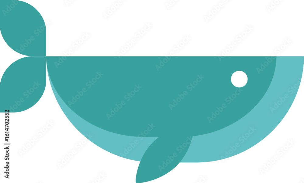 Naklejka premium Cute Nautical Sea Life Element