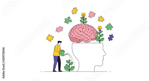 Cultivating a healthy mindful lifestyle nurturing growth and wellbeing for a better future