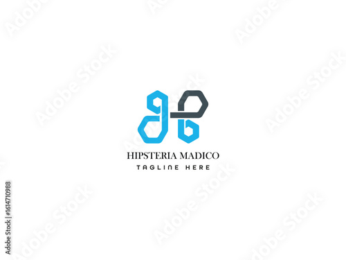 Business modern letter logo design