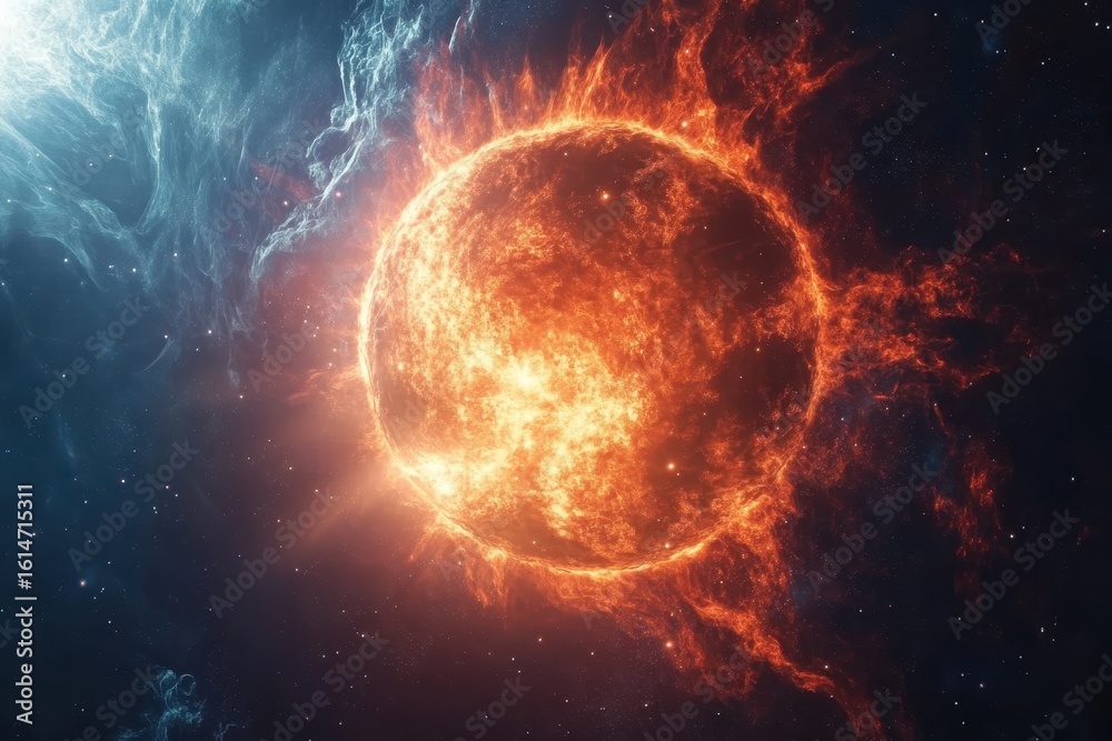 Aftermath of a dying star showcases fiery remnants in cosmic expanse, The aftermath of a dying star in the cosmos Aftermath of a dying star showcases fiery remnants in cosmic expanse, The aftermath of a dying star in the cosmos