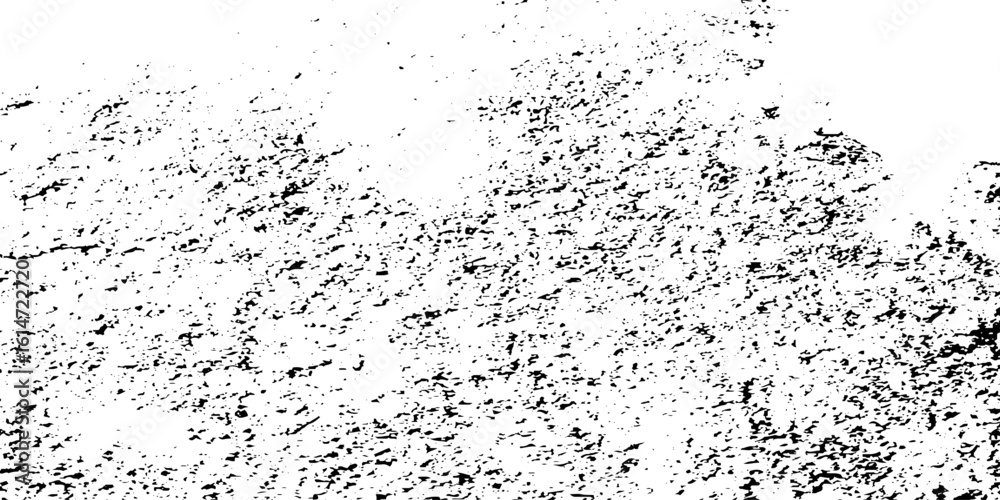 Obraz premium Distressed grain texture vector illustration dirt messy splash overlay and black and white Dust distress grungy effect paint. Vertical scratch rustic surface effect monochrome texture composed dust.