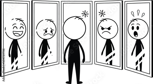 Understanding emotions self reflection and identity in mirrors