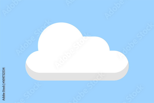 vector of a cloud. sky, cloudy, rain, symbol