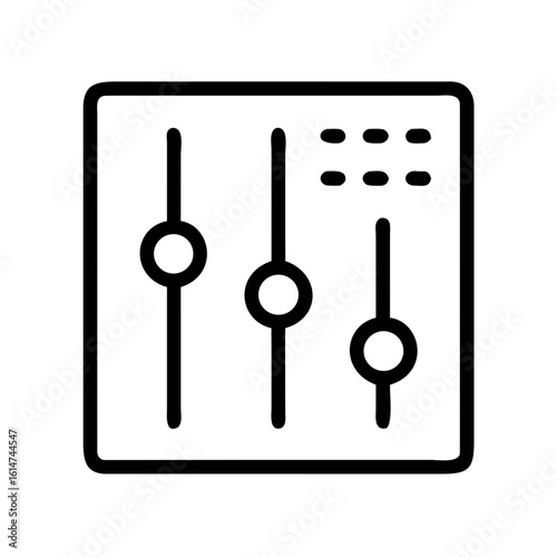 control settings panel icon design.
