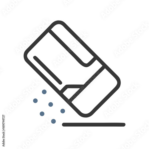 eraser or drawing remover icon design.