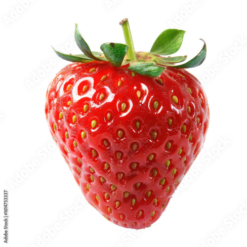 Close-up of a single, ripe strawberry (16)