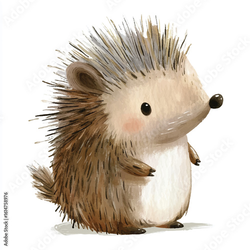 a cute animal of Porcupine