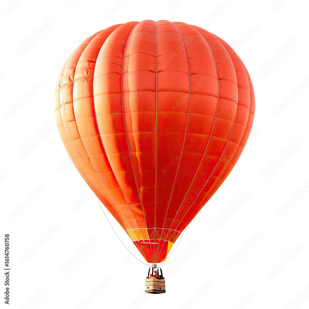 Fototapeta premium Orange hot air balloon